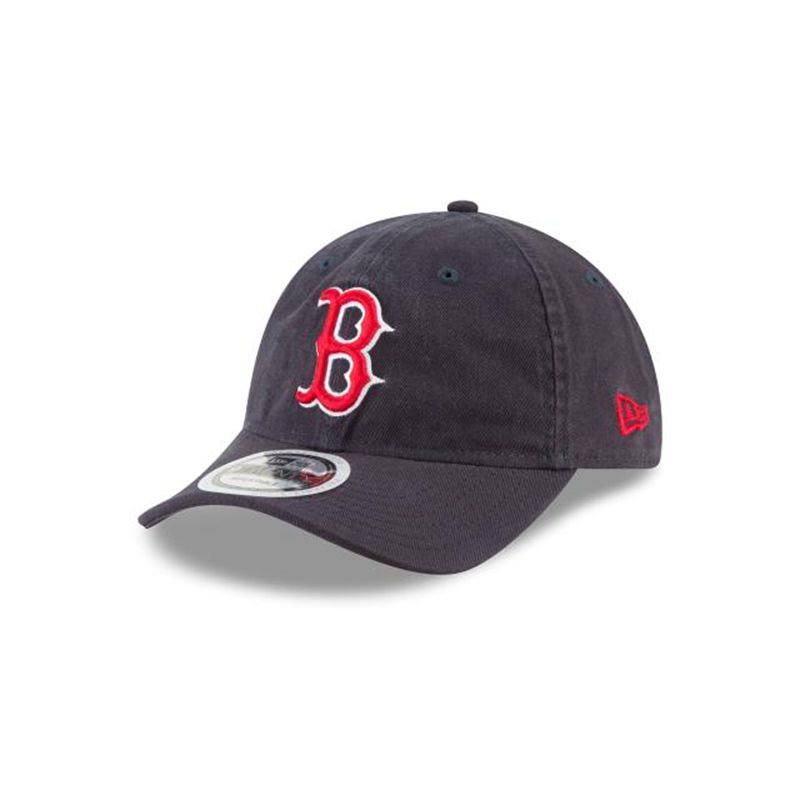 MLB Boston Red Sox Packable 9Twenty Adjustable (LVA3002) - Blue New Era Caps